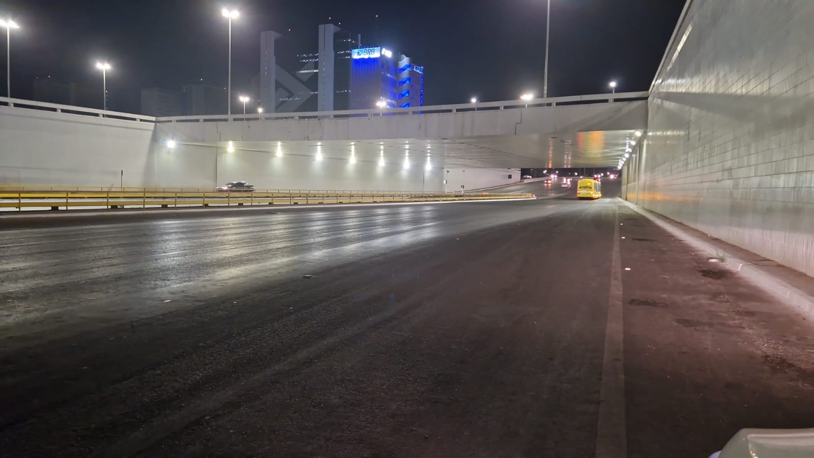 Paredão da Rodoviária é iluminado com solução inteligente em LED